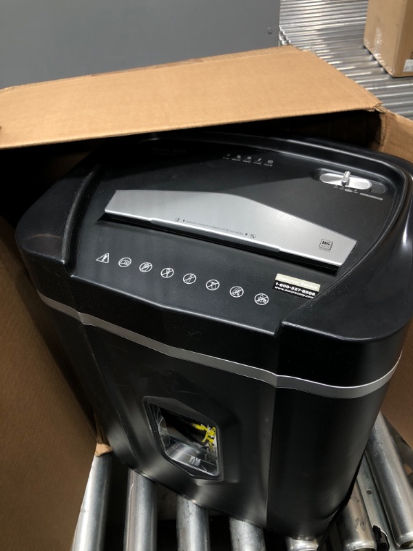 Photo 5 of Aurora AU1210MA Professional Grade High Security 12-Sheet Micro-Cut Paper/ CD and Credit Card/ 60 Minutes Continuous Run Time Shredder