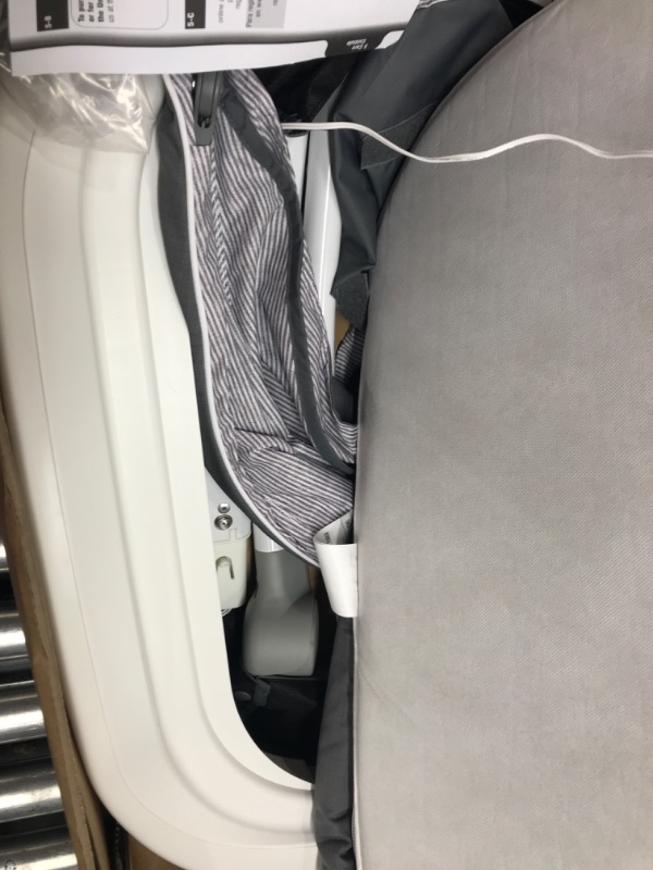 Photo 3 of Graco Sense2Snooze Bassinet with Cry Detection Technology | Baby Bassinet Detects and Responds to Baby's Cries to Help Soothe Back to Sleep, Ellison , 19 D x 26 W x 41 H Inch (Pack of 1)
