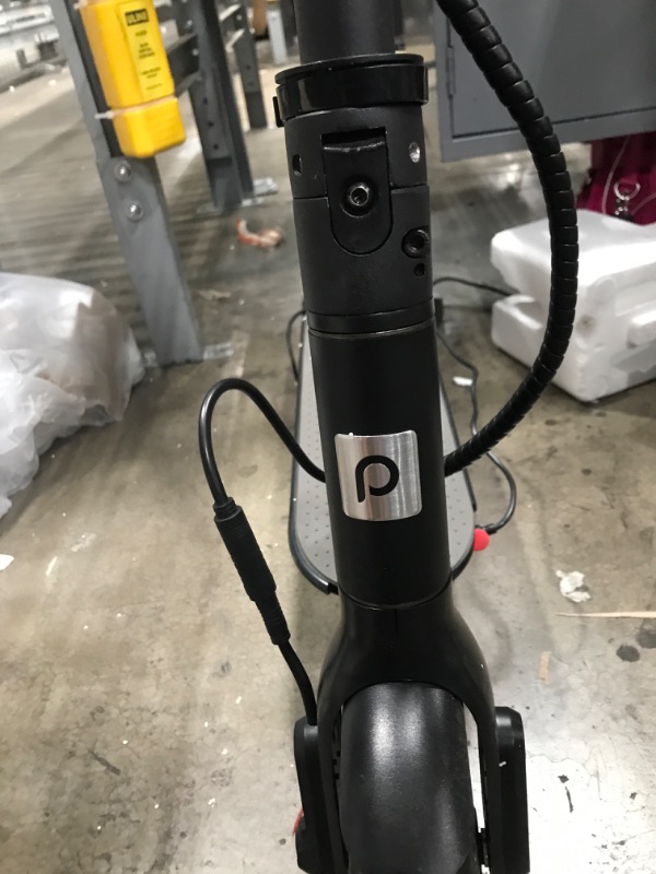 Photo 8 of **DONT TURN ON**
Folding Electric Scooter for Adults with Double Braking System - 8.5” Pneumatic Tires - Up to 14.5 Miles & 15 MPH Portable Folding Commuting Electric Scooter