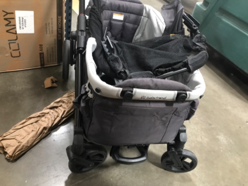 Photo 9 of **USED**
Baby Trend Expedition 2-in-1 Stroller Wagon PLUS, Ultra Grey