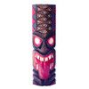 Photo 1 of 20 in. Tahitian Tonge with Dot Art Tiki Mask Backyard Wood Art Decor