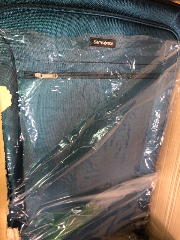 Photo 2 of ***DAMAGED - SEE NOTES***
Samsonite Ascella X Softside Expandable Luggage with Spinner Wheels, Teal, 29 Inch