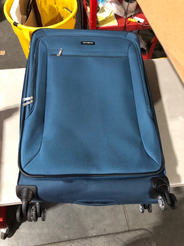 Photo 6 of ***DAMAGED - SEE NOTES***
Samsonite Ascella X Softside Expandable Luggage with Spinner Wheels, Teal, 29 Inch