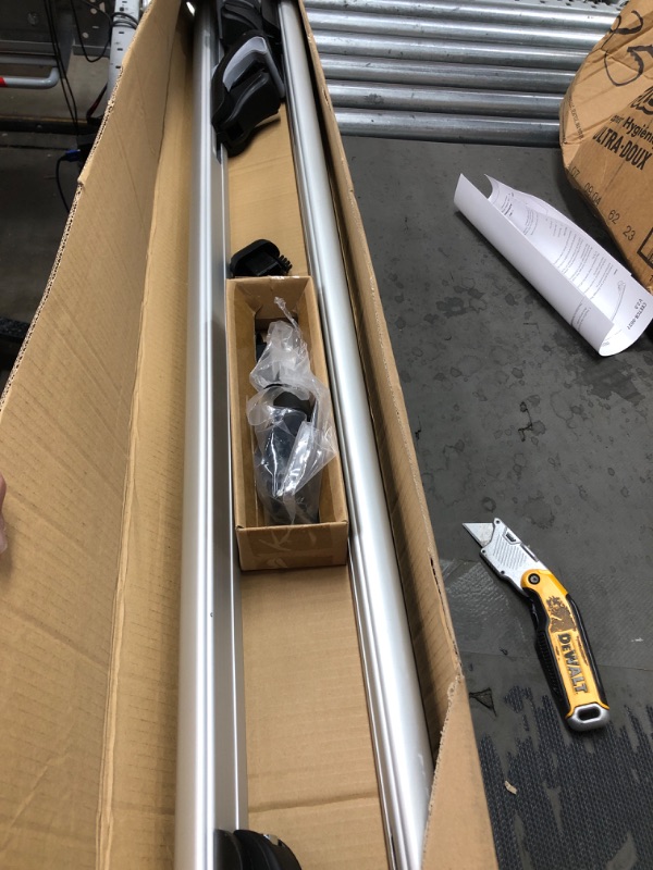 Photo 2 of 
StayThere Roof Rack Crossbars, 54'' Aero Aluminum Roof Rack Cross Bars Raised Side Rail Gap Needed - 200 lbs Load Capacity