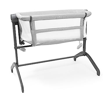 Photo 1 of Baby Delight Beside Me Wink Bassinet | Bedside Sleeper | 7-Position Height Adjustment | Pebble Grey
