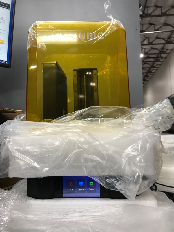 Photo 3 of NYCUBIC Photon Mono M5s 12K Resin 3D Printer, 10.1" Monochrome LCD Screen, Smart Leveling-Free, 3X Faster Printing Speed (add The high Speed Resin), Printing Size of 7.87" x 8.58" x 4.84" (HWD)