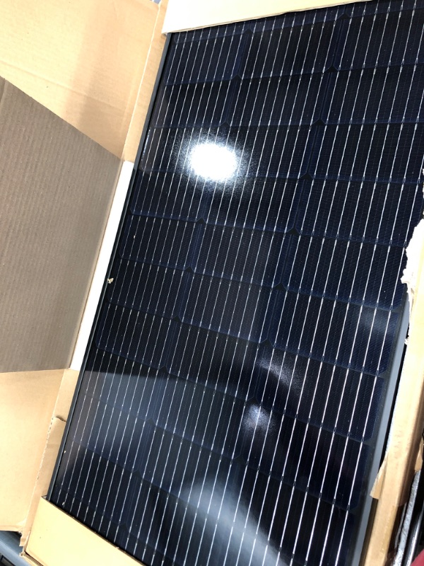 Photo 2 of ACOPOWER 100w 12v Monocrystalline Solar Panel Module with Connector (Panel Only, Compact Design) 100W Single Panel 0 Ah