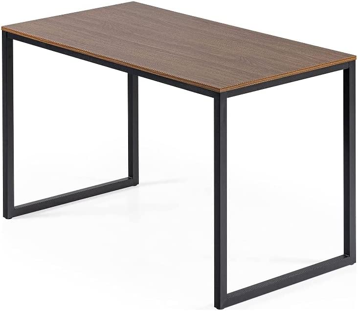 Photo 1 of 47 Inch Black Frame Desk / Computer Workstation / Office Desk / Easy Assembly - Rust