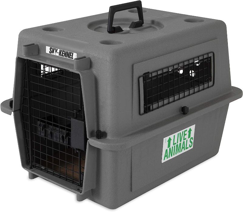 Photo 1 of (2) Petmate Sky Kennel Pet Carrier, 21 Inch 