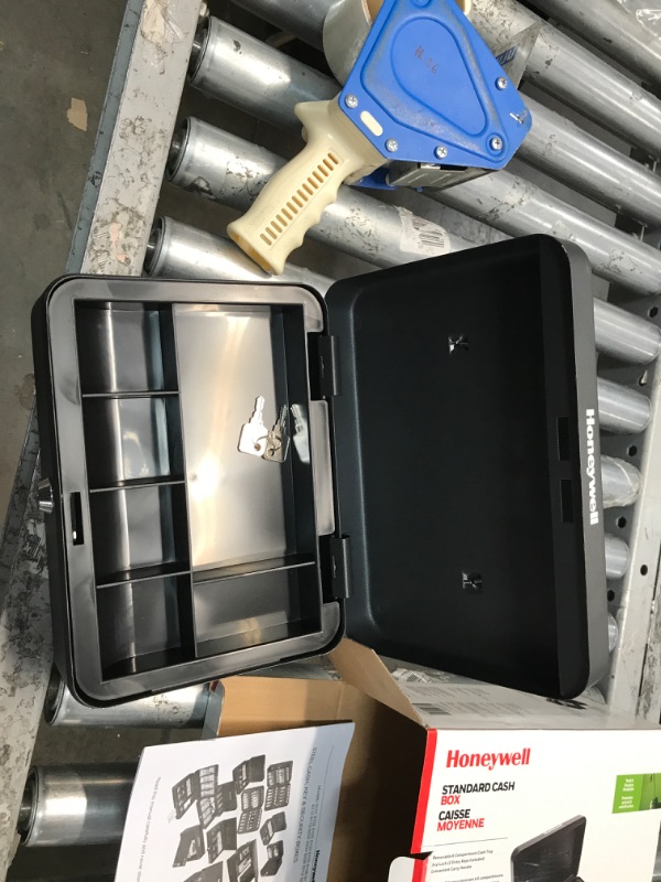 Photo 2 of Honeywell 6112 Standard Steel Cash Box