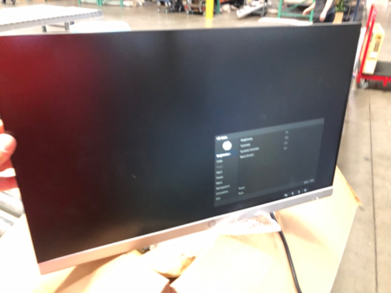 Photo 2 of HP 24mh FHD Monitor - Computer Monitor with 23.8-Inch IPS Display (1080p) - Built-In Speakers and VESA Mounting - Height/Tilt Adjustment for Ergonomic Viewing - HDMI and DisplayPort - (1D0J9AA#ABA)
