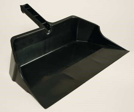 Photo 1 of ***DAMAGED***RUBBERMAID COMMERCIAL FG9B6000BLA Hand Held Dust Pan,Black,Plastic