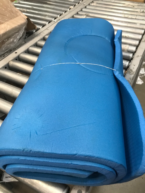 Photo 1 of ***NEEDS CLEANING***BLUE YOGA MAT