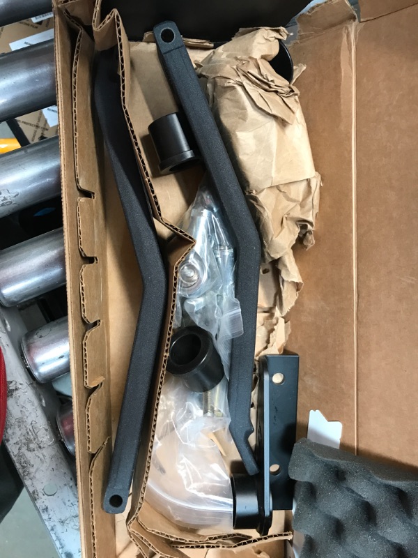Photo 2 of (missing parts)Currie Enterprises CE-9900JKF JK ANTIROCK Front Sway Bar Kit with Steel Frame Brackets