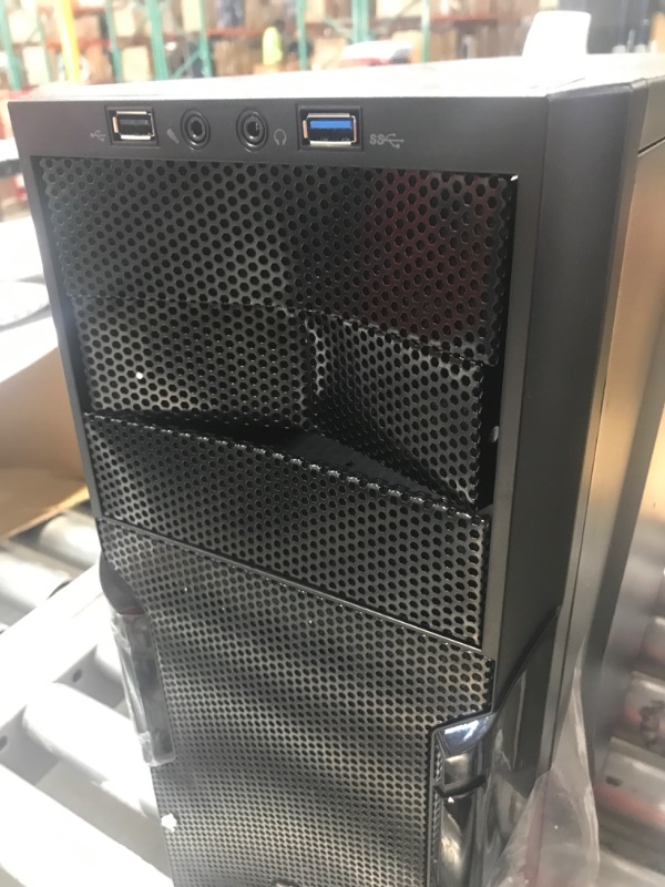 Photo 3 of **DAMAGED UNIT** Thermaltake Versa H22 Black ATX Mid Tower Perforated Metal Front and Top Panel Gaming Computer Case CA-1B3-00M1NN-A0 & Smart 430W 80+ 