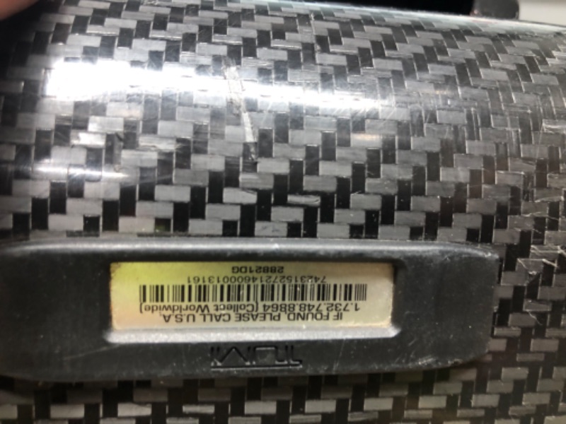 Photo 5 of **PULL HANDLE MISSING*
TUMI - Short Trip Expandable 4 Wheeled Packing Case T-Graphite One Size T-Graphite