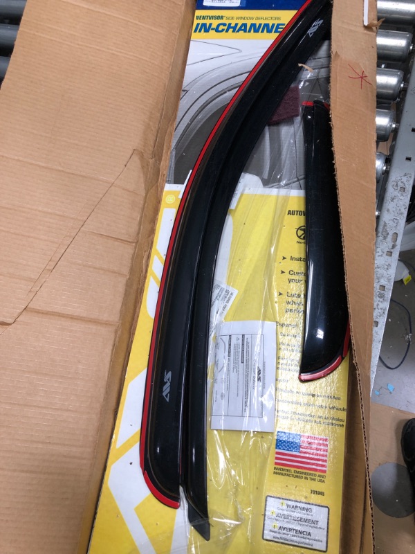 Photo 1 of Auto Ventshade [AVS] In-Channel Ventvisor | 2007 - 2013 Chevrolet/GMC Silverado/Sierra 1500, 2007 - 2014 Silverado/Sierra 2500 HD/3500 HD Extended Cab - Smoke, 4 pc. | 194040 In-Channel - Smoke