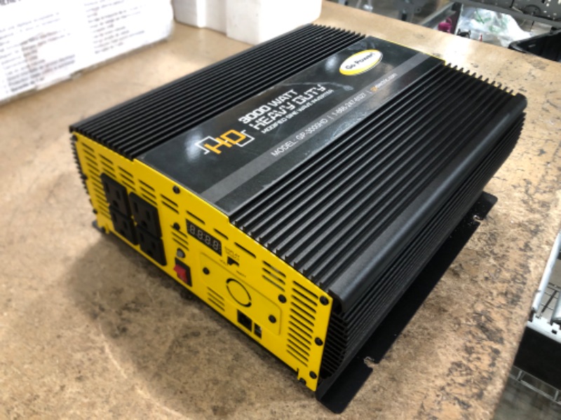 Photo 2 of Go Power! GP-5000HD 5000-Watt Heavy Duty Modified Sine Wave Inverter (3000)