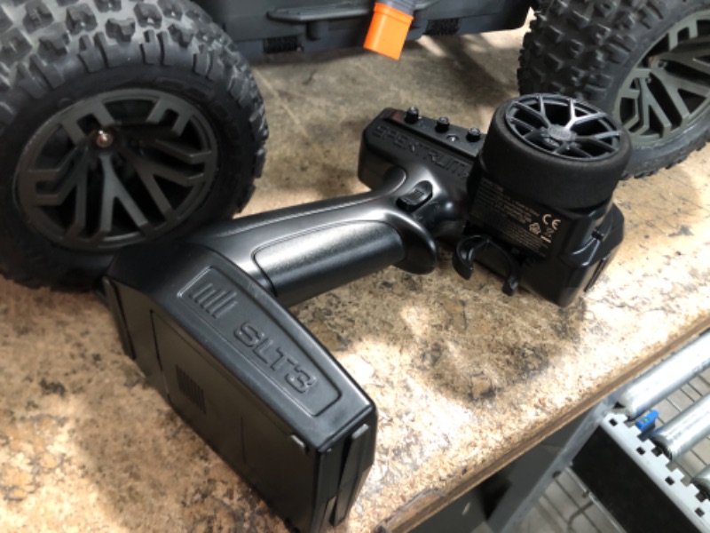 Photo 7 of **LIKE NEW** ARRMA 1/10 Granite 4X4 V3 3S BLX Brushless Monster RC Truck RTR (Transmitter and Receiver Included, Batteries and Charger Required), Green
