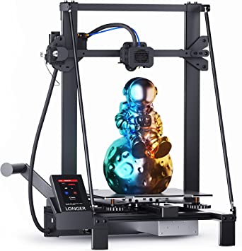 Photo 1 of Longer LK5 Pro 3D Printer, DIY FDM 3D Printer with 4.3" Color Touch Screen, Fully Open Source, Silent Motherboard, Filament Run-Out Detection Function, Large Print Size 11.8x11.8x15.7 in