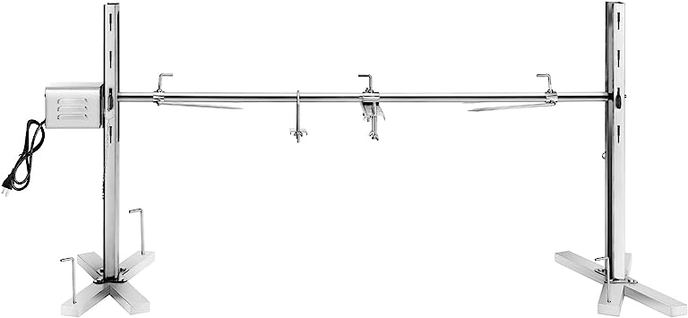 Photo 1 of **PARTS ONLY** Rotisserie Grill Kit Stainless Steel Tripod Rotisserie Stand,52inch