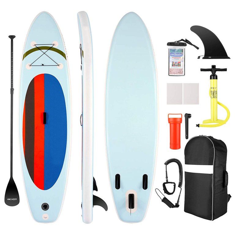 Photo 1 of *NEW*  Ancheer Inflatable Stand Up Paddle Board with Accessories and Bag, Red
