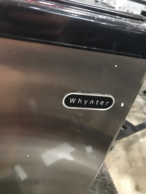 Photo 3 of **USED**
Whynter - 3.0 cu. ft. Energy Star Upright Freezer with Lock - Stainless Steel - Silver