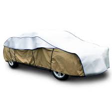 Photo 1 of Budge Hail Jacket Car Cover, Hail-Resistant, Outdoor, Heavy Duty, Hail Jacket fits Sedans up to 170", Gray