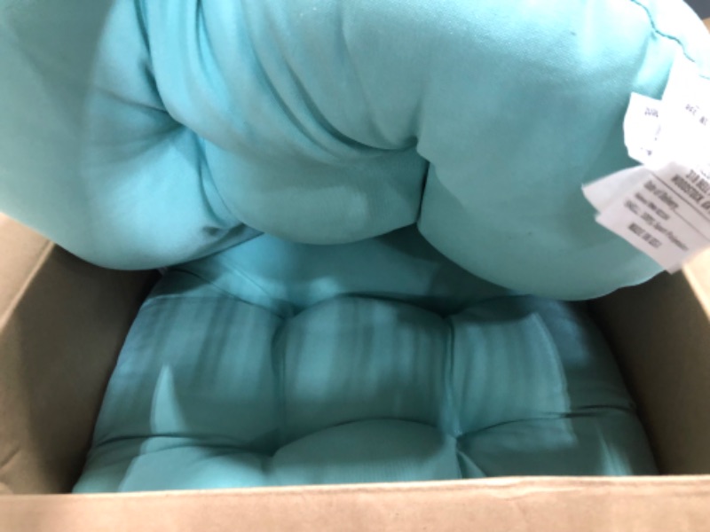 Photo 5 of  Patio Seat Cushion color light blue 