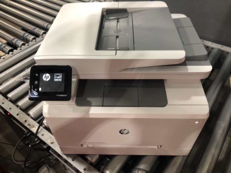 Photo 1 of HP Color LaserJet Pro M283fdw Wireless All-in-One Laser Printer, Remote Mobile Print, Scan & Copy, Duplex Printing, Works with Alexa (7KW75A), White
******UNKNOWN IF COMPLETE*******
