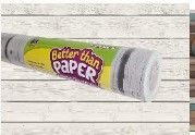 Photo 1 of 2 PACK: White Wood Better Than Paper Bulletin Board Roll