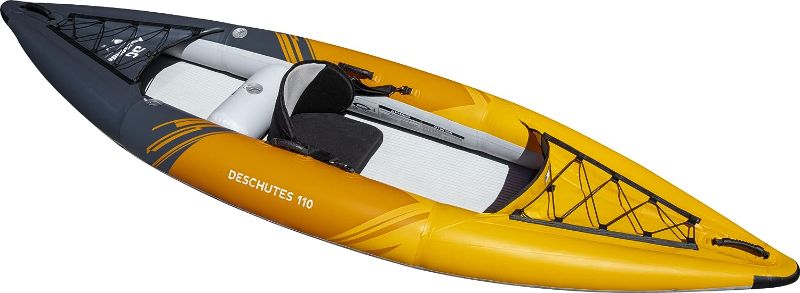 Photo 1 of Aquaglide Deschutes Inflatable Kayak 110 Kayak + Hand Pump, 20.07