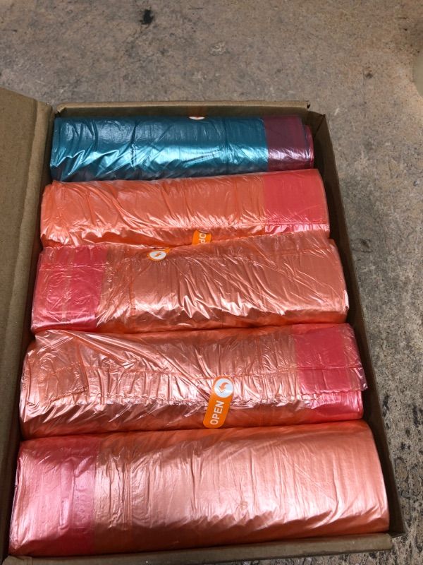 Photo 1 of 10 gallon trash bags 200 pcs drawstring type