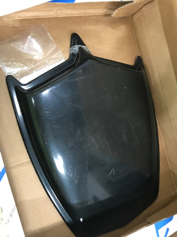 Photo 3 of Auto Ventshade AVS 80003 Small Hood Scoop with Smooth Black Finish