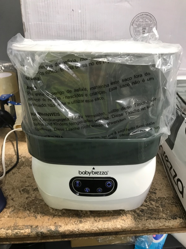 Photo 1 of Baby Brezza Baby Bottle Sterilizer and Dryer Advanced – Electric Steam Sterilization Machine – Universal Sterilizing for All Bottles: Plastic + Glass + Pacifiers + Breast Pump Parts - HEPA Filtration