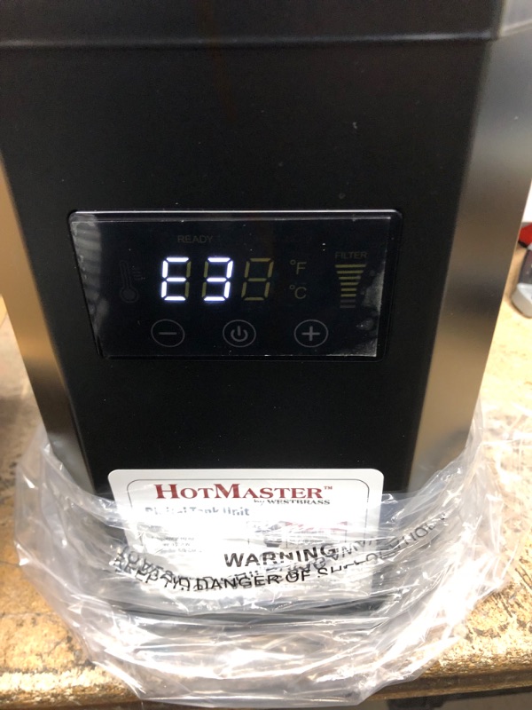 Photo 8 of *** NEW *** Westbrass DT1F272-62 Develosah 9" 2-Handle Instant Hot and Cold Water Dispenser Faucet with HotMaster DigiHot Digital Tank System, Matte Black