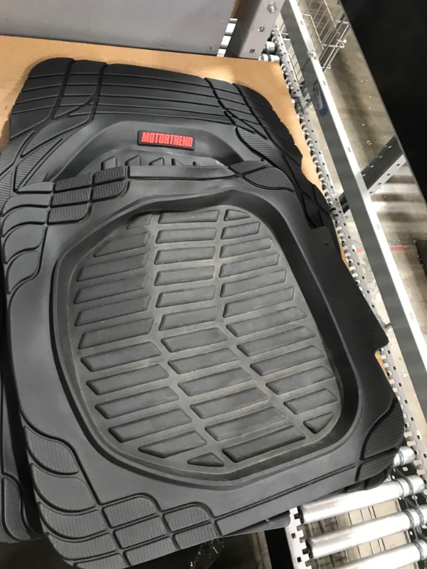 Photo 1 of 21.35"x31"x 20x20" 4 pack rubber floor mats 