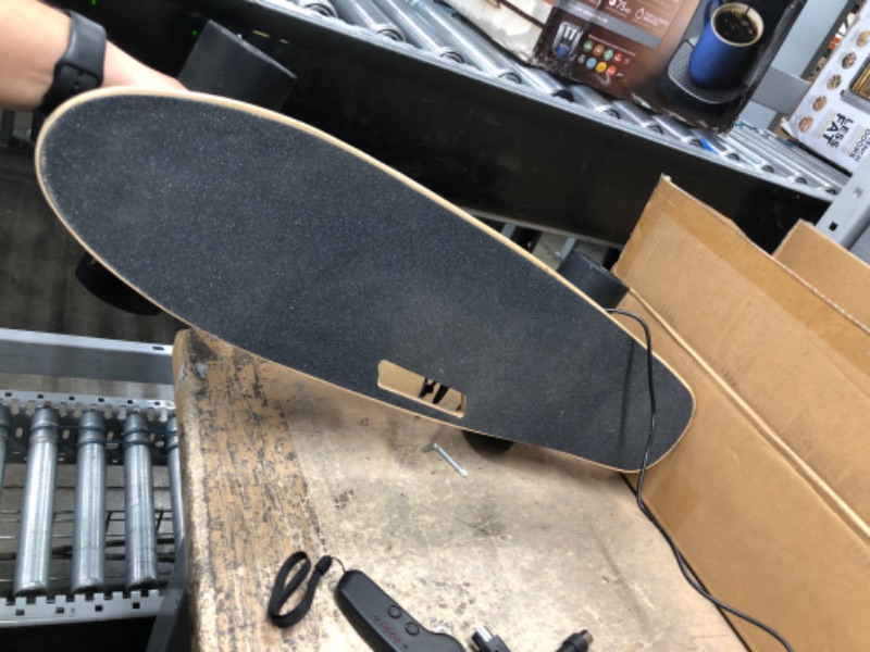 Photo 7 of ***FOR PARTS - SEE NOTES*** Electric Skateboard with Wireless Remote Control, ?27.4 x 10.8 x 7.2 inches