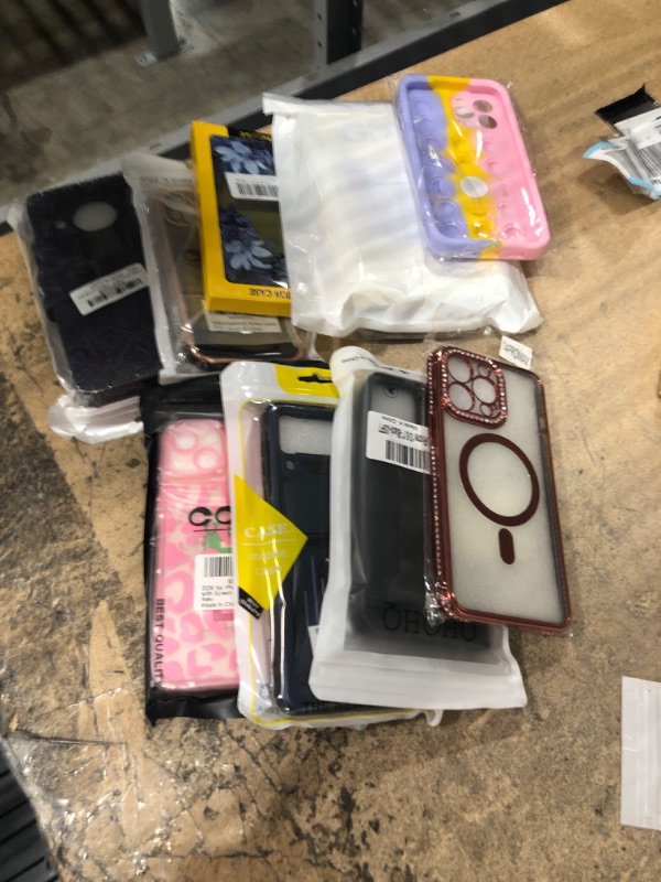 Photo 1 of 10 ASSORTED PHONE CASES