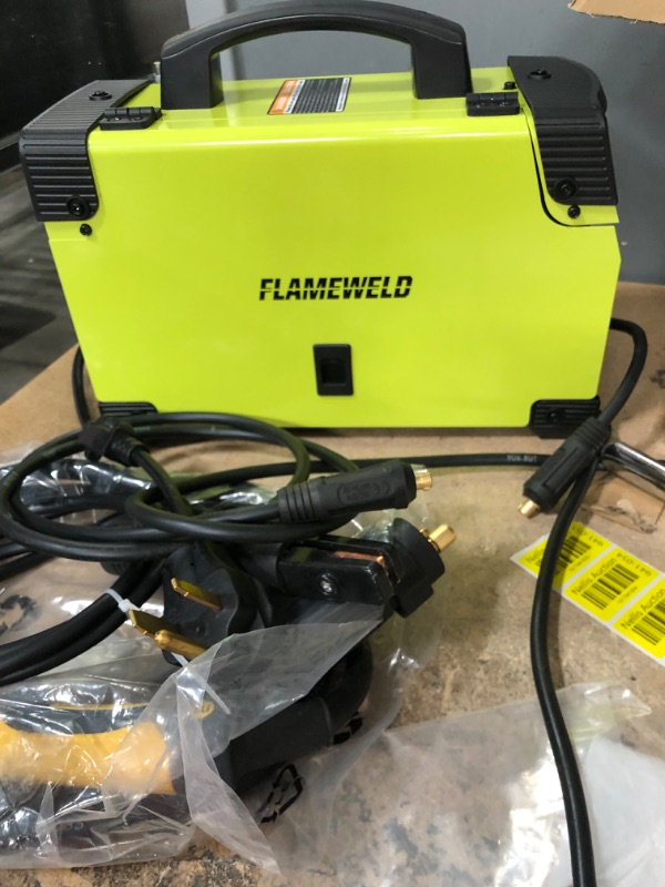 Photo 1 of Flameweld Mig Welder Machine - 3 In 1 Gas/Gasless MIG, Spool Gun MIG, Lift TIG/Stick Welding Machine, 110/220V Dual Voltage, 175A MIG Welding Machine
