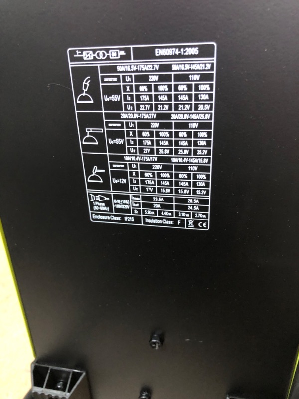 Photo 1 of Flameweld Mig Welder Machine - 3 In 1 Gas/Gasless MIG, Spool Gun MIG, Lift TIG/Stick Welding Machine, 110/220V Dual Voltage, 175A MIG Welding Machine
