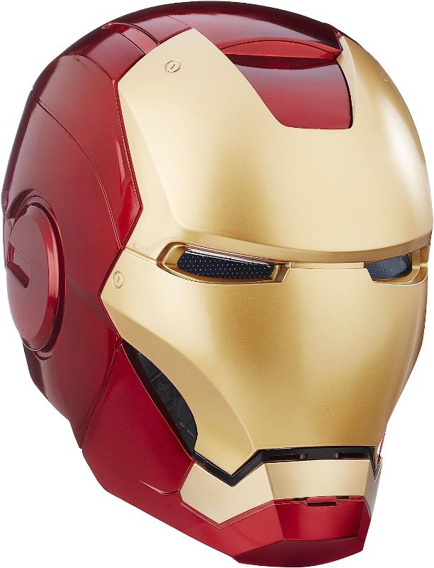 Photo 1 of Avengers Marvel Legends Full Scale Iron Man Electronic Helmet Costume Mask
