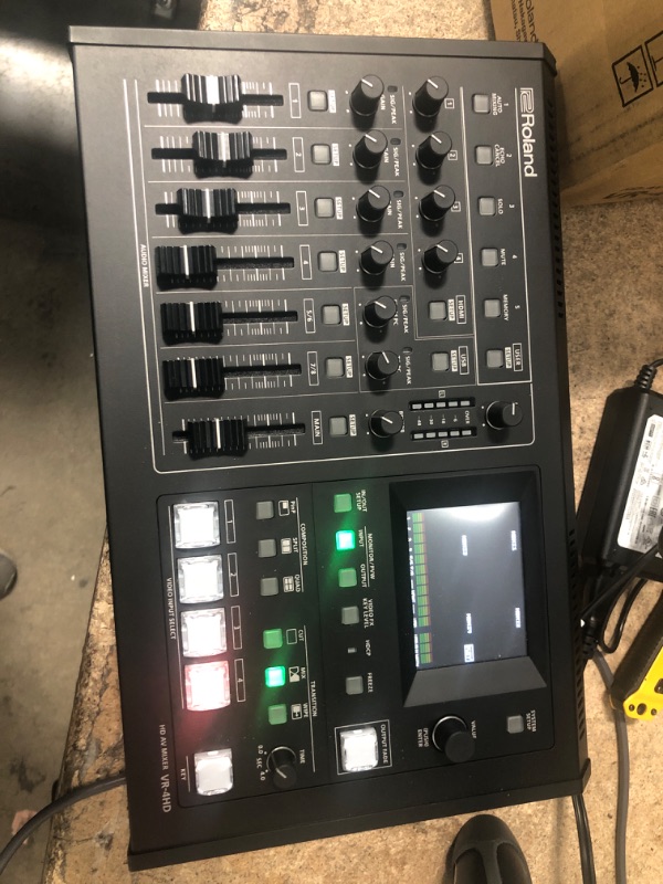 Photo 3 of Roland All-in-One VR-4HD 4 Channel AV Mixer with USB Stream/Record
