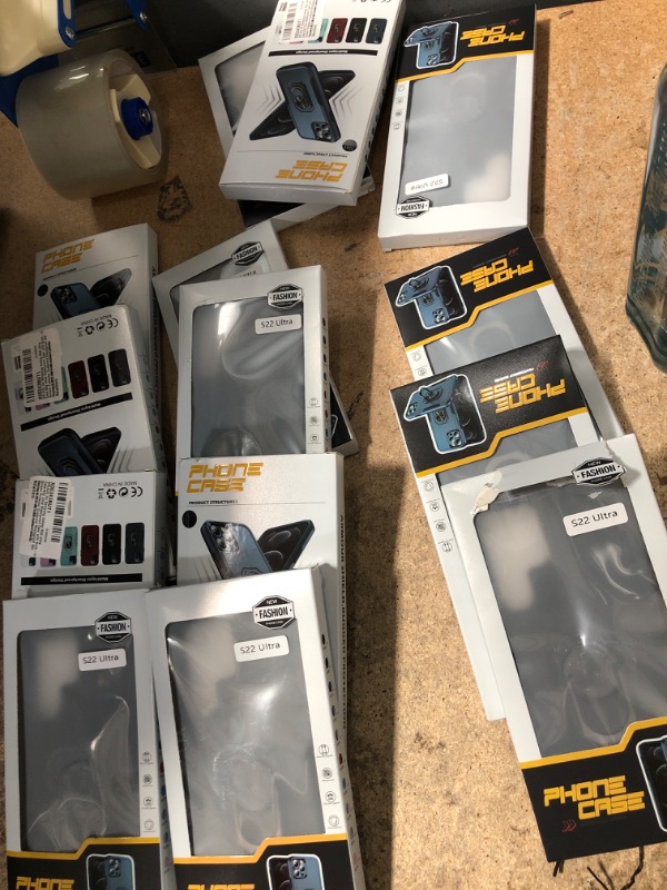 Photo 1 of 14 PACK - GOLDJU for Samsung Galaxy S22 Ultra Case