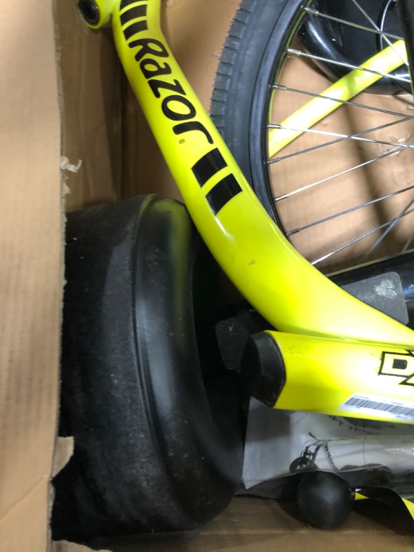 Photo 4 of Razor DXT Drift Trike Yellow, One Size