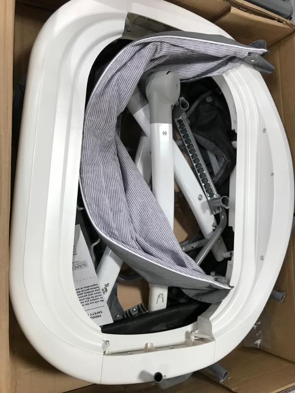 Photo 1 of Graco Sense2Snooze Bassinet with Cry Detection Technology | Baby Bassinet Detects and Responds to Baby's Cries to Help Soothe Back to Sleep, Ellison , 19 D x 26 W x 41 H Inch (Pack of 1) With Cry Detection Ellison