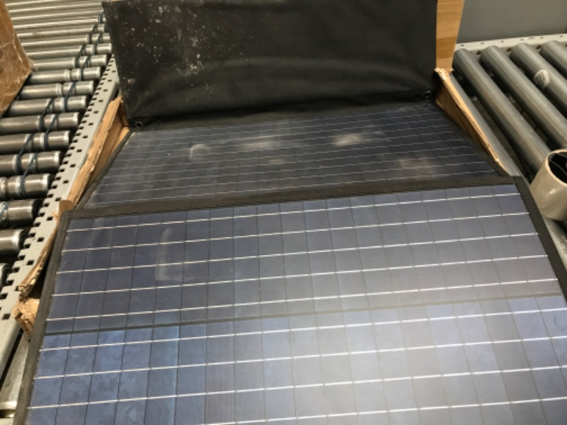 Photo 1 of ALLPOWERS SP033 140W Portable Solar Panel 18V Foldable Solar Panel Kit with MC-4 Output Waterproof IP66 Solar Charger for RV Laptops Solar Generator Van Camping Off-Grid