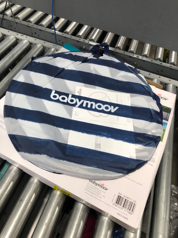 Photo 2 of Babymoov Anti-UV Marine Tent UPF 50+ Sun Protection with Pop Up System for Easy Use & Transport (Summer 2023 Edition), Navy