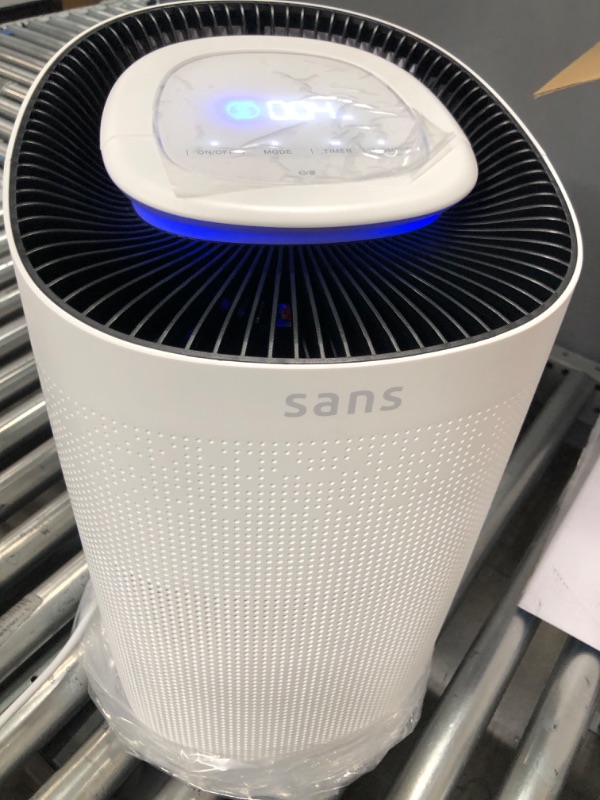 Photo 5 of *** POWERS ON *** Sans HEPA 13 Air Purifier - Smart High-Performance Large Room Air Purifier, 1560ft² Ultra-Quiet Home Air Purifier with Pre-Filter, Activated Carbon, and UV-C Light. Protect from Odors, Smoke, Pollutants, Allergens, Dust, Dander, and Harm