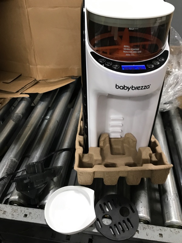 Photo 3 of New and Improved Baby Brezza Formula Pro Advanced Formula Dispenser Machine - Automatically Mix a Warm Formula Bottle Instantly - Easily Make Bottle with Automatic Powder Blending